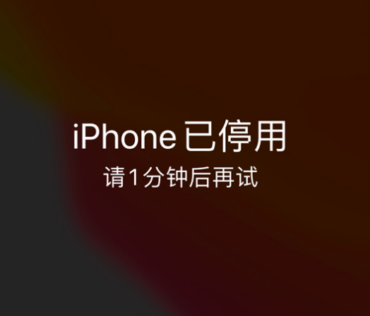 新绛苹果手机维修分享:iPhone 显示“不可用”或“已停用”怎么办？还能保留数据吗？ 